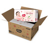 好奇（Huggies）鉑金裝成長(zhǎng)褲XXL74片(15kg以上)小桃褲加加大號(hào)嬰兒尿不濕超薄 曬單實(shí)拍圖