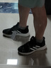 阿迪達斯 （adidas）男女跑步鞋秋季減震舒適跑步運動(dòng)鞋IH6038 黑色 40.5 碼UK7 曬單實(shí)拍圖