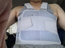 冠愛(ài)醫用肋骨骨折固定帶心臟搭橋護胸帶胸部胸骨斷裂術(shù)后康復護具繃帶 曬單實(shí)拍圖
