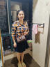 袋鼠真皮包包女包2025七夕手提包波士頓枕頭包斜挎包老花單肩包 中號 曬單實(shí)拍圖