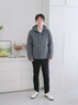 波司登秋季男款商務經(jīng)典鵝絨連帽短款羽絨服外套B250134125 曬單實拍圖