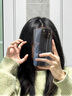 蚩胄 【自帶鏡頭膜】iPhone16ProMax手機(jī)殼新款蘋果15ProMax時(shí)尚電鍍真鋼化玻璃防塵防磨15底部防塵網(wǎng) 電鍍進(jìn)口玻璃【香頌綠】防摔玻璃背 | 自帶冰涼手感 iPhone16ProMax 曬單實(shí)拍圖