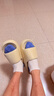 潔麗雅（Grace）拖鞋男士夏季居家用踩屎感eva厚底浴室內洗澡防滑防臭軟彈涼拖鞋 曬單實拍圖