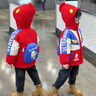 奧特曼衣服兒童服中長(zhǎng)款男童外套冬裝2025新款帥氣小男孩白鴨絨保暖 紅色 90 建議80-90cm1歲半-2歲 曬單實(shí)拍圖