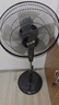 志高（CHIGO）電風扇落地扇家用臺式夏天小宿舍遙控立式搖頭工業(yè)大風力電扇 16英寸機械五葉四檔定時1.7米線 曬單實拍圖