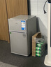 奧克斯小冰箱家用小型迷你冷藏冷凍兩用出租房宿舍用節(jié)能省電寢室辦公室電冰箱 【熱賣款 升級凈化去味】22A126DW銀 曬單實拍圖