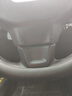 德言汽車方向盤套四季通用夏季透氣防滑吸汗超薄款真皮車把套內(nèi)飾用品 標(biāo)致3008/2008/301/407/207 超薄【圓形】雙色線（不帶車標(biāo)） 曬單實(shí)拍圖