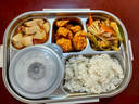 京東京造 飯盒上班族316不銹鋼餐盒學(xué)生微波爐兒童飯盒大容量1.5L配保溫袋 曬單實拍圖