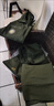 廣月藍春季耐磨迷彩服套裝男士春秋加厚軍訓服工作服勞保服工地工裝 軍綠581款【耐磨-耐燙】套裝 L 170/L碼【115-130斤】 曬單實(shí)拍圖