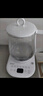 九陽（Joyoung）養(yǎng)生壺迷你玻璃花茶壺煮茶器 12大功能11檔溫度 0膠水恒溫電熱燒水壺1.5L 1506BQ 曬單實(shí)拍圖