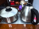 金灶（KAMJOVE）茶臺(tái)燒水壺?zé)匾惑w全自動(dòng)恒溫電熱水壺 全智能手柄上水電茶爐泡茶專(zhuān)用熱水壺 FM-9銀色版 0.9L 【20*37cm】 曬單實(shí)拍圖