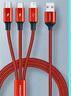 品勝數據線(xiàn)三合一蘋(píng)果Type-c安卓手機車(chē)載充電線(xiàn)快充適用iPhone17/16/14小米oppo/vivo華為mate60/P70 曬單實(shí)拍圖