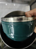 詩(shī)嘉麗個(gè)人專(zhuān)用碗筷單人碗碟飯碗不銹鋼一人食餐具吃飯碗家用套裝筷子碗 大碗+小碗+筷子+勺子/墨綠 81BAB5E767 曬單實(shí)拍圖
