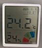 得力(deli)室內(nèi)電子溫濕度計(jì)/表辦公家用壁掛桌面嬰兒房辦公用品兒童老人生日禮物 帶時(shí)間 日歷 體感 曬單實(shí)拍圖