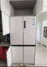 海爾（Haier）500L零距離自由嵌入式十字對開(kāi)四門(mén)電冰箱家用超薄保鮮一級能效BCD-500WGHTD49W9U1國家補貼20% 曬單實(shí)拍圖