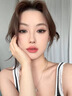 儒意（RUYI）橘紅色口紅不掉色不沾杯不脫妝防水大牌正品唇釉七夕情人節(jié)禮物 曬單實拍圖