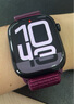 Apple/蘋果 Watch Series 10 智能手表GPS款46毫米亮黑色鋁金屬表殼濃墨色回環(huán)式運動表帶MX283CH/B 曬單實拍圖