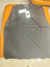 杰克·瓊斯（JACK&JONES）25年衣服男裝純棉短袖t恤男士夏季潮流寬松純色簡約高端重磅半袖 E40黑色 3XL 曬單實拍圖