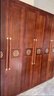 森之綠廣東佛山東莞家具胡桃木實(shí)木衣柜家用臥室小戶(hù)型收納儲物柜子簡(jiǎn)易 【升級款】六門(mén)衣柜 組裝 曬單實(shí)拍圖