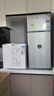志高（CHIGO）128升雙門冰箱家用小型一級能效 冷藏冷凍小冰箱出租房宿舍辦公室二門省電保鮮速凍 以舊換新 【128D 拉絲銀】 曬單實(shí)拍圖