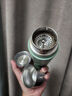 尚明茶水分離磁盞燜茶杯悶杯不銹鋼內膽辦公保溫杯戶(hù)外便攜車(chē)載禮物 燜茶杯綠色 400ml 曬單實(shí)拍圖