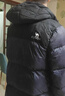 駱駝羽絨服男女同款輕薄羽絨服男鴨絨面包服情侶外套冬季 幻影黑 男款,7089H L 曬單實拍圖