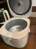 美的（Midea）電飯煲電飯鍋5升家用5-8-10人青瓷鼎釜22分鐘雜糧飯煲仔飯蛋糕多功能智能預約煮粥微壓防溢蒸飯鍋 特色快手菜【青瓷抗菌鼎釜】飛快煮系列 5L 曬單實(shí)拍圖