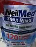 NeilMed 成人洗鼻鹽電動(dòng)洗鼻器手動(dòng)生理鹽水專(zhuān)用鹽無(wú)碘平衡鹽120包 曬單實(shí)拍圖