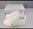 耐克（NIKE）  AIR FORCE 1女子空軍一號運動(dòng)休閑鞋 HF1058-133 白色 38 曬單實(shí)拍圖