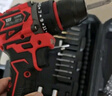 歐萊德（OULAIDE）21V電鉆手電鉆電動(dòng)螺絲刀充電式雙速鋰電鉆家用手鉆工具箱套裝 曬單實(shí)拍圖