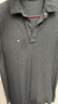 TOMMY HILFIGER【輕系列】夏季男裝撞色鑲邊翻領(lǐng)POLO/珠地棉商務(wù)修身純色短袖T恤 【修身款】石墨深灰P7I M （推薦：130-140斤） 曬單實(shí)拍圖