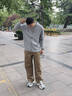 駱駝男裝休閑褲男秋冬季新款2025戶(hù)外防潑水寬松休閑沖鋒長(cháng)褲男 番木棕 L 曬單實(shí)拍圖