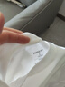 立蒙（LIMENG）男女裝素色180g全棉短袖t恤圓領(lǐng)寬松體恤打底衫 白色 L 曬單實(shí)拍圖