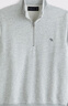 ABERCROMBIE & FITCH男裝25春季經(jīng)典小麋鹿毛圈布美式復古半拉鏈長(cháng)袖衛衣KI122-5252 淺麻灰色 XL (180/116A) 曬單實(shí)拍圖