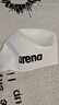 阿瑞娜（arena）3D硅膠泳帽防水男女通用高彈舒適休閑半立體游泳帽ECN4200白色 曬單實拍圖