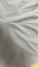 特步（XTEP）兒童童裝女童透氣速干側(cè)拼花布梭織五分褲 霧紗紫 140 曬單實拍圖