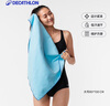 迪卡儂（DECATHLON）運動吸汗速干浴巾游泳毛巾健身便攜泡溫泉保暖L碼4808565 曬單實拍圖