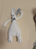 澳貝（auby）嬰幼兒玩具抗菌小兔安撫巾寶寶哄睡神器阿貝貝毛絨手偶新生兒禮物 曬單實(shí)拍圖