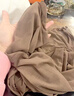 羅蒙（ROMON）品牌蕾絲打底衫女冰絲網(wǎng)紗薄款春夏季防曬內搭T恤長(cháng)袖洋氣雪紡衫 咖色 均碼 曬單實(shí)拍圖
