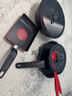 特福（Tefal）鍋具套裝百變鍋鑄鋁紅心可拆卸煎炒鍋六件套黑美人【帶硅膠鏟】 曬單實拍圖