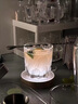 溫詩(shī)歐發(fā)光杯墊酒杯燈座臥室DIY發(fā)光底座座發(fā)光家用底座帶燈led發(fā)光杯墊 三色調光 插電款 曬單實(shí)拍圖