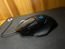 羅技（G）G502 HERO游戲鼠標(biāo) 電競(jìng)有線鼠標(biāo) 吃雞鼠標(biāo)RGB帶配重宏編程機(jī)械usb鼠標(biāo)電腦英雄聯(lián)盟csgo送男友 G502 HERO黑色 曬單實(shí)拍圖