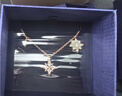 施華洛世奇（SWAROVSKI）Symbolica星星雪花項(xiàng)鏈女吊墜輕奢送女友女七夕禮物 鍍玫瑰金色  5494352 曬單實(shí)拍圖