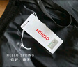 名創(chuàng  )優(yōu)品（MINISO）涼感冰絲褲子男夏季新款舒適透氣顯高顯瘦直筒休閑褲 黑 L 曬單實(shí)拍圖