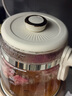 美的（Midea）全玻璃養(yǎng)生壺全自動燒水壺母嬰恒溫電熱水壺花茶壺全包裹護底防碎1.5L MK-YS15B201 曬單實拍圖