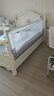 慕卡索寶寶床護(hù)欄防摔床圍欄嬰兒童安全護(hù)欄床邊防護(hù)欄床上防窒息床圍擋 月光白 2.0米/單面裝 曬單實(shí)拍圖