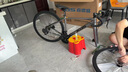 喜德盛（xds）公路自行車(chē)RT280超輕鋁合金車(chē)架禧瑪諾變速14速線(xiàn)拉油壓碟剎 太空灰/黑 700C*440（建議身高158-168cm） 曬單實(shí)拍圖