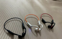 聯(lián)想（Lenovo）骨傳導運動藍牙耳機 IPX7級防水防塵 游泳跑步開放掛耳式 騎行不入耳佩戴超長續(xù)航手機通用 X7灰橙 曬單實拍圖