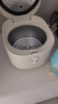 美的（Midea）電飯煲3-4人電飯鍋4L銀鉆內(nèi)膽12大菜單頂置觸控屏家用智能微壓電飯煲MB-AFB4041RL 曬單實(shí)拍圖