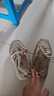 啄木鳥(niǎo)真軟皮老爹鞋女夏季2025新款厚底百搭鏤空洞洞涼鞋透氣休閑運(yùn)動(dòng)鞋 卡其【品牌清倉(cāng)撿漏】 36 曬單實(shí)拍圖